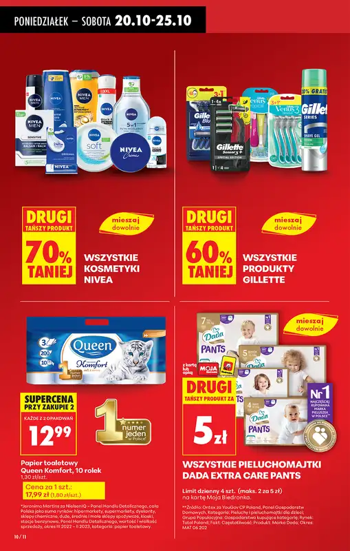 Biedronka - gazetka promocyjna Od poniedziałku od poniedziałku 20.10 do niedzieli 26.10 - strona 12