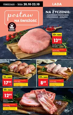 Biedronka - gazetka promocyjna Od poniedziałku, Z ladą tradycyjną od poniedziałku 20.10 do niedzieli 26.10 - strona 22 Biedronka - gazetka promocyjna Od poniedziałku, Z ladą tradycyjną od poniedziałku 20.10 do niedzieli 26.10 - strona 22