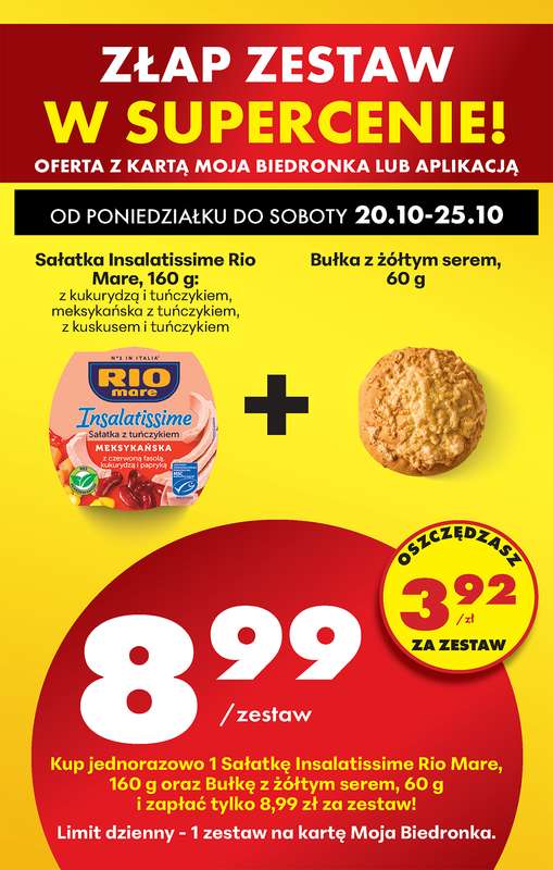 Biedronka - gazetka promocyjna Od poniedziałku, Z ladą tradycyjną od poniedziałku 20.10 do niedzieli 26.10 - strona 86