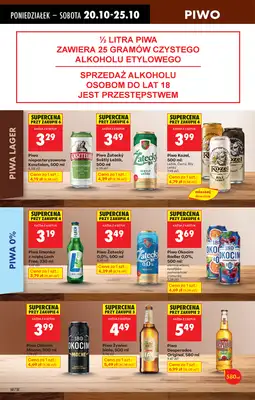 Biedronka - gazetka promocyjna Od poniedziałku, Z ladą tradycyjną od poniedziałku 20.10 do niedzieli 26.10 - strona 62 Biedronka - gazetka promocyjna Od poniedziałku, Z ladą tradycyjną od poniedziałku 20.10 do niedzieli 26.10 - strona 62