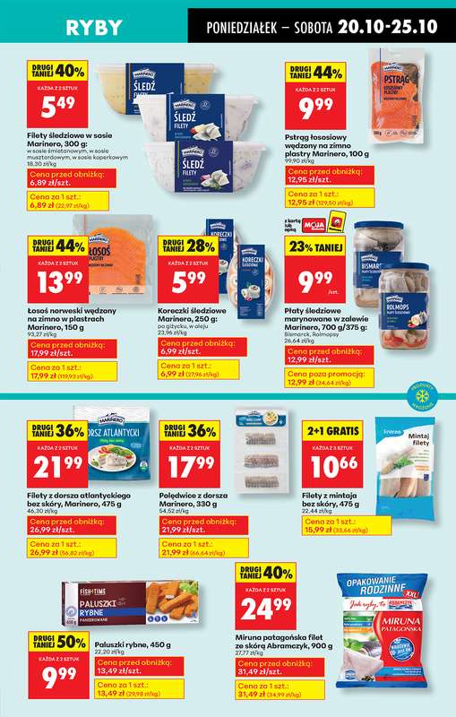Biedronka - gazetka promocyjna Od poniedziałku, Z ladą tradycyjną od poniedziałku 20.10 do niedzieli 26.10 - strona 29