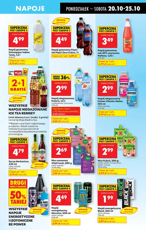 Biedronka - gazetka promocyjna Od poniedziałku, Z ladą tradycyjną od poniedziałku 20.10 do niedzieli 26.10 - strona 61