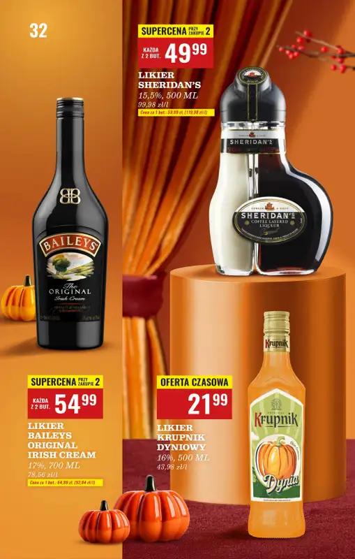 Biedronka - gazetka promocyjna Czas na Toast! od poniedziałku 20.10 do piątku 31.10 - strona 32