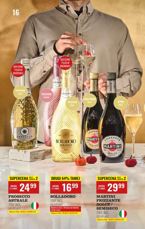 Biedronka - gazetka promocyjna Czas na Toast! od poniedziałku 20.10 do piątku 31.10 - strona 16