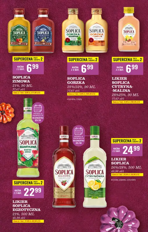 Biedronka - gazetka promocyjna Czas na Toast! od poniedziałku 20.10 do piątku 31.10 - strona 34
