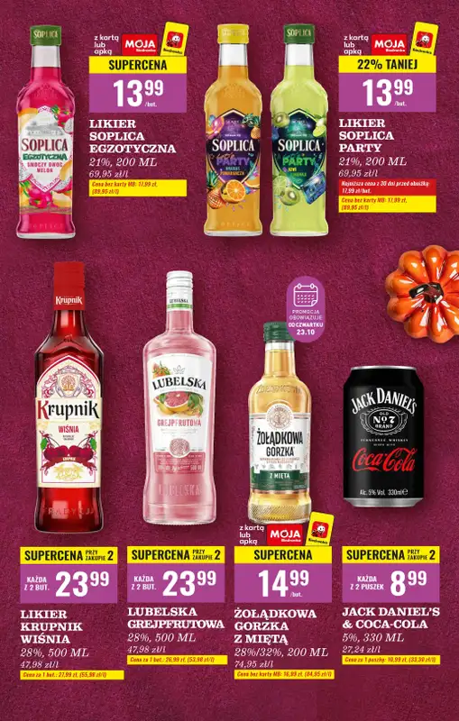 Biedronka - gazetka promocyjna Czas na Toast! od poniedziałku 20.10 do piątku 31.10 - strona 35