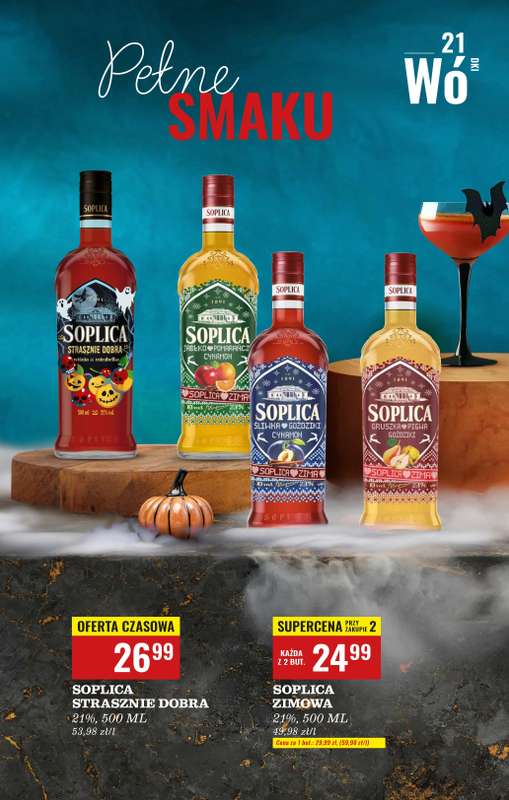 Biedronka - gazetka promocyjna Czas na Toast! od poniedziałku 20.10 do piątku 31.10 - strona 21