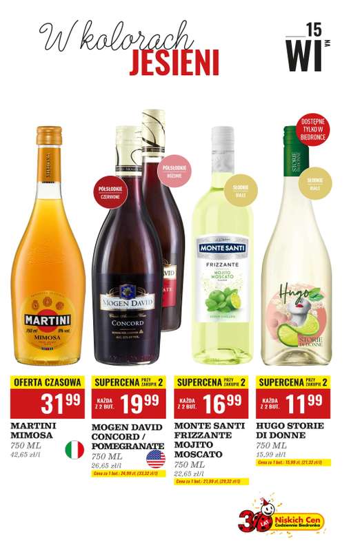 Biedronka - gazetka promocyjna Czas na Toast! od poniedziałku 20.10 do piątku 31.10 - strona 15