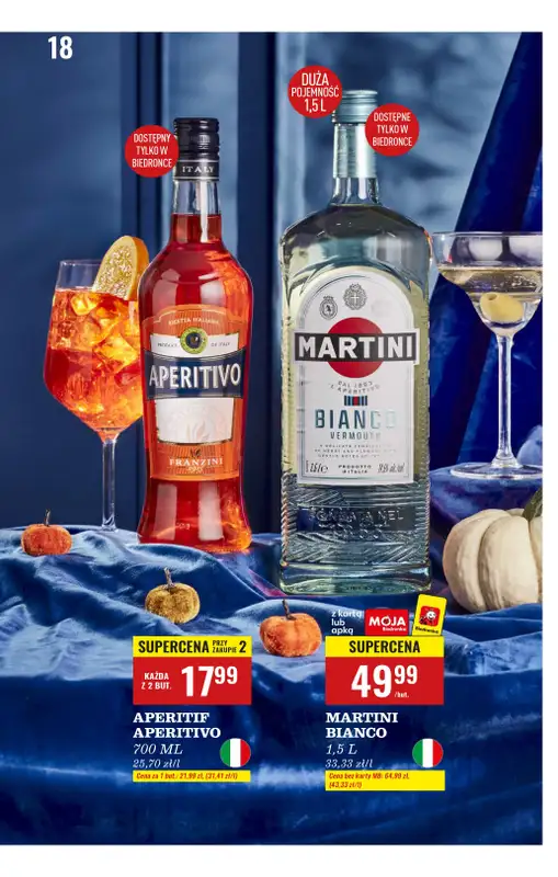 Biedronka - gazetka promocyjna Czas na Toast! od poniedziałku 20.10 do piątku 31.10 - strona 18