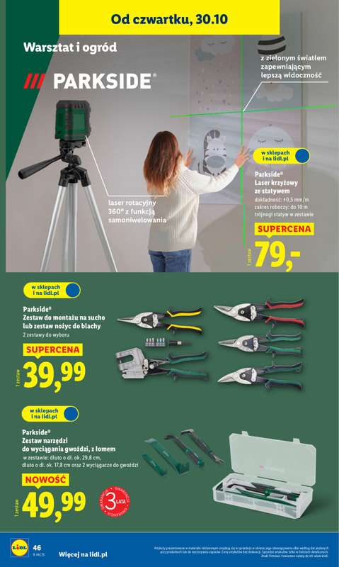 Lidl - gazetka promocyjna Katalog od poniedziałku 27.10 do piątku 31.10 - strona 50