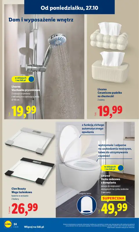 Lidl - gazetka promocyjna Katalog od poniedziałku 27.10 do piątku 31.10 - strona 28