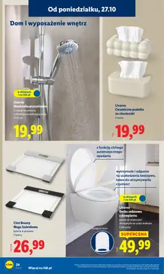 Lidl - gazetka promocyjna Katalog od poniedziałku 27.10 do piątku 31.10 - strona 28 Lidl - gazetka promocyjna Katalog od poniedziałku 27.10 do piątku 31.10 - strona 28