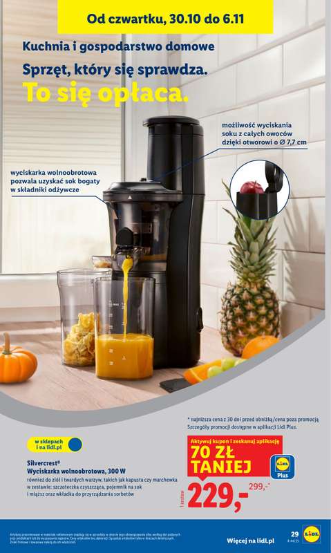 Lidl - gazetka promocyjna Katalog od poniedziałku 27.10 do piątku 31.10 - strona 33