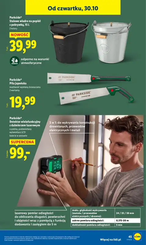 Lidl - gazetka promocyjna Katalog od poniedziałku 27.10 do piątku 31.10 - strona 49