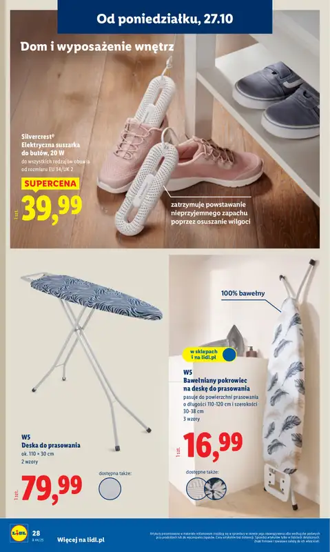 Lidl - gazetka promocyjna Katalog od poniedziałku 27.10 do piątku 31.10 - strona 32