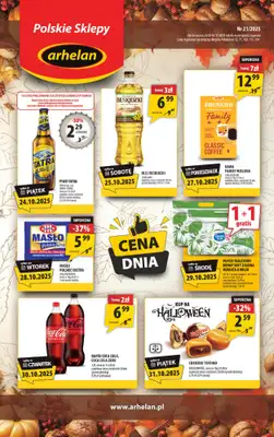 Arhelan - gazetka promocyjna Gazetka od piątku 24.10 do niedzieli 02.11