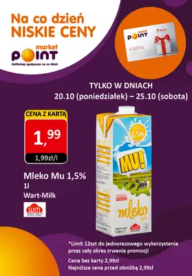 Market Point - gazetka promocyjna Gazetka od poniedziałku 20.10 do środy 05.11 - strona 3