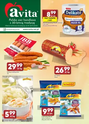 Avita - gazetka promocyjna Gazetka od środy 22.10 do wtorku 28.10