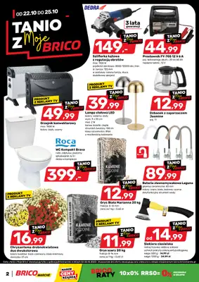 Bricomarche - gazetka promocyjna Tanio z MojeBrico od środy 22.10 do soboty 25.10 - strona 2