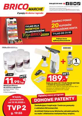 Bricomarche - gazetka promocyjna Gazetka od środy 22.10 do piątku 31.10