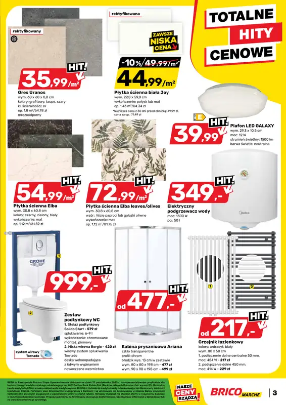 Bricomarche - gazetka promocyjna Gazetka od środy 22.10 do piątku 31.10 - strona 5