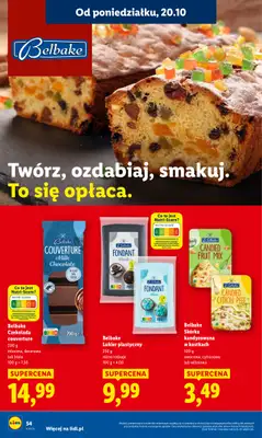 Lidl - gazetka promocyjna Oferta od poniedziałku od poniedziałku 20.10 do środy 22.10 - strona 54
