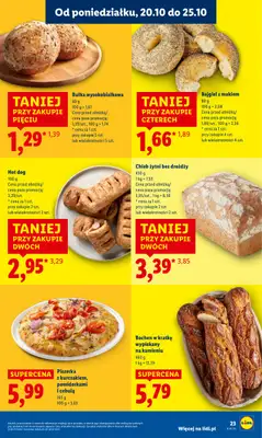Lidl - gazetka promocyjna Oferta od poniedziałku od poniedziałku 20.10 do środy 22.10 - strona 23