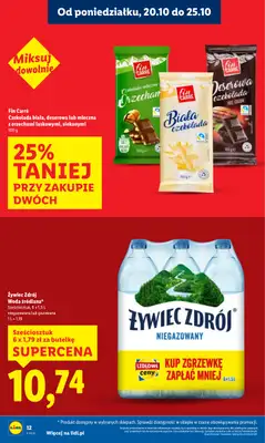 Lidl - gazetka promocyjna Oferta od poniedziałku od poniedziałku 20.10 do środy 22.10 - strona 12