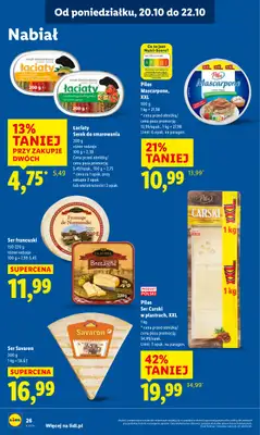 Lidl - gazetka promocyjna Oferta od poniedziałku od poniedziałku 20.10 do środy 22.10 - strona 26