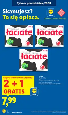 Lidl - gazetka promocyjna Oferta od poniedziałku od poniedziałku 20.10 do środy 22.10 - strona 4