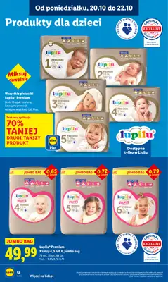 Lidl - gazetka promocyjna Oferta od poniedziałku od poniedziałku 20.10 do środy 22.10 - strona 58