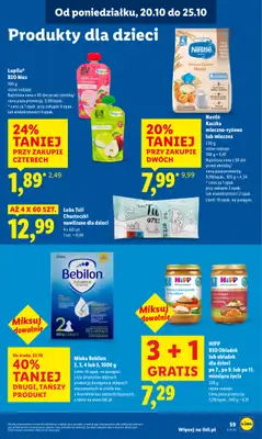 Lidl - gazetka promocyjna Oferta od poniedziałku od poniedziałku 20.10 do środy 22.10 - strona 59