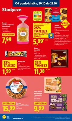 Lidl - gazetka promocyjna Oferta od poniedziałku od poniedziałku 20.10 do środy 22.10 - strona 38