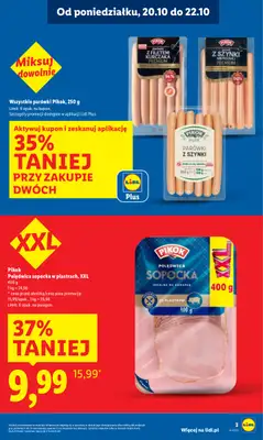 Lidl - gazetka promocyjna Oferta od poniedziałku od poniedziałku 20.10 do środy 22.10 - strona 3