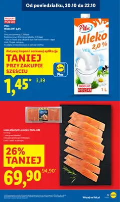 Lidl - gazetka promocyjna Oferta od poniedziałku od poniedziałku 20.10 do środy 22.10 - strona 5