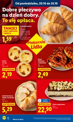 Lidl - gazetka promocyjna Oferta od poniedziałku od poniedziałku 20.10 do środy 22.10 - strona 22