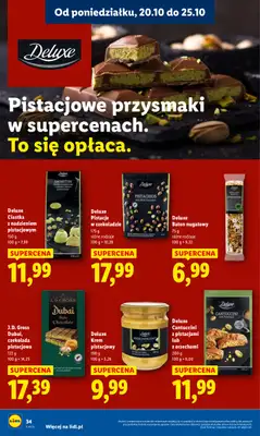 Lidl - gazetka promocyjna Oferta od poniedziałku od poniedziałku 20.10 do środy 22.10 - strona 34