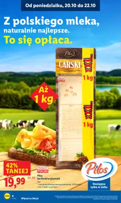 Lidl - gazetka promocyjna Oferta od poniedziałku od poniedziałku 20.10 do środy 22.10 - strona 6