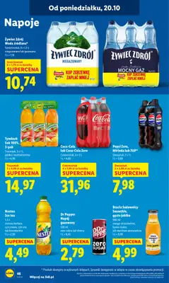 Lidl - gazetka promocyjna Oferta od poniedziałku od poniedziałku 20.10 do środy 22.10 - strona 46