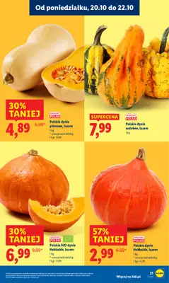 Lidl - gazetka promocyjna Oferta od poniedziałku od poniedziałku 20.10 do środy 22.10 - strona 21