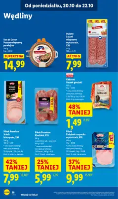 Lidl - gazetka promocyjna Oferta od poniedziałku od poniedziałku 20.10 do środy 22.10 - strona 28