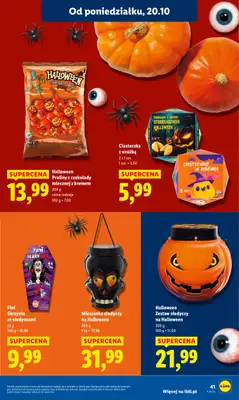 Lidl - gazetka promocyjna Oferta od poniedziałku od poniedziałku 20.10 do środy 22.10 - strona 41