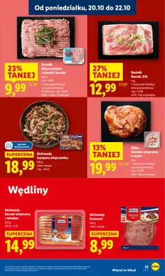 Lidl - gazetka promocyjna Oferta od poniedziałku od poniedziałku 20.10 do środy 22.10 - strona 25