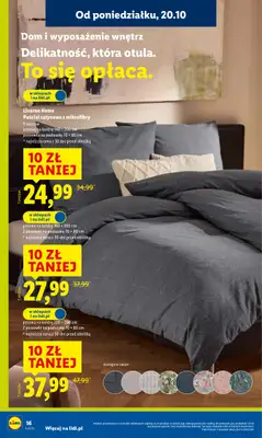 Lidl - gazetka promocyjna Oferta od poniedziałku od poniedziałku 20.10 do środy 22.10 - strona 16