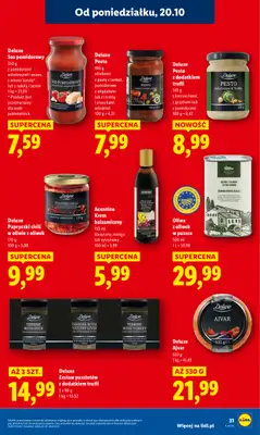 Lidl - gazetka promocyjna Oferta od poniedziałku od poniedziałku 20.10 do środy 22.10 - strona 31