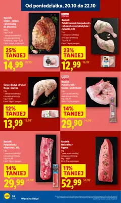 Lidl - gazetka promocyjna Oferta od poniedziałku od poniedziałku 20.10 do środy 22.10 - strona 24