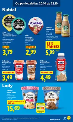 Lidl - gazetka promocyjna Oferta od poniedziałku od poniedziałku 20.10 do środy 22.10 - strona 27