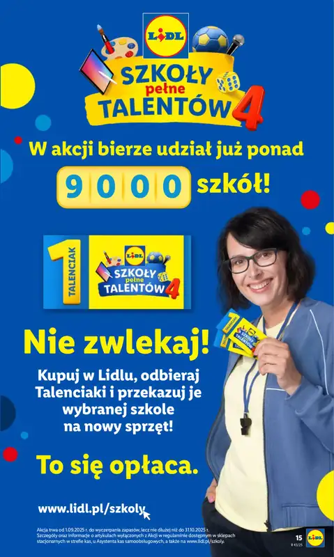 Lidl - gazetka promocyjna Oferta od poniedziałku od poniedziałku 20.10 do środy 22.10 - strona 15