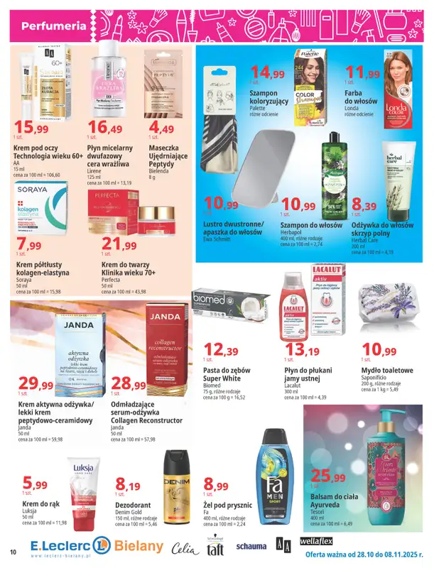 Leclerc - gazetka promocyjna Oferta Bielany I Tanio w E.Leclerc od wtorku 28.10 do soboty 08.11 - strona 10