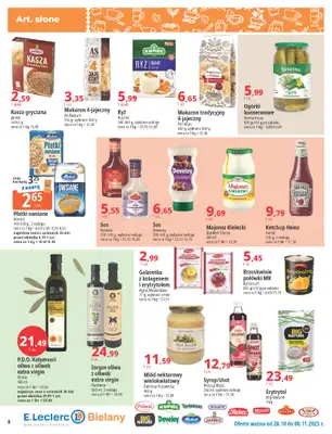 Leclerc - gazetka promocyjna Oferta Bielany I Tanio w E.Leclerc od wtorku 28.10 do soboty 08.11 - strona 8